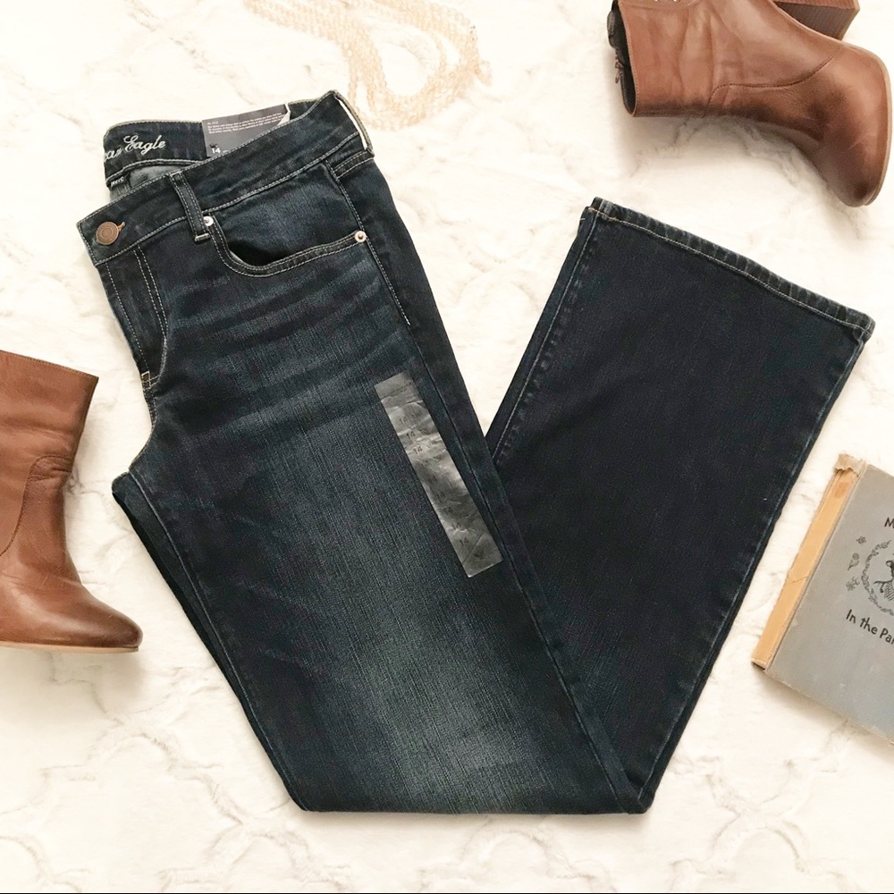 American Eagle Favorite Boyfriend NWT 14L